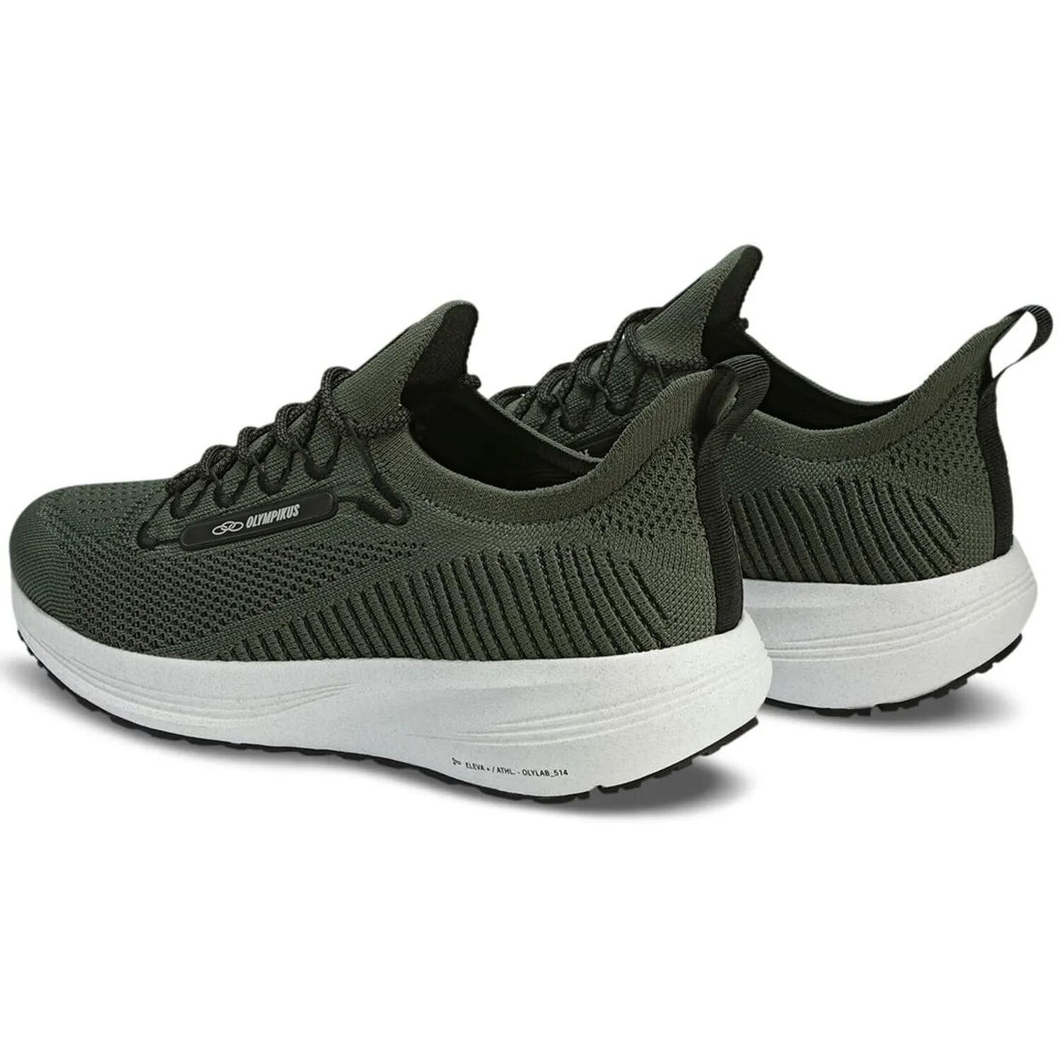Zapatilla Running Hombre Subverse Verde Militar image number 1.0